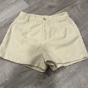 corduroy shorts!